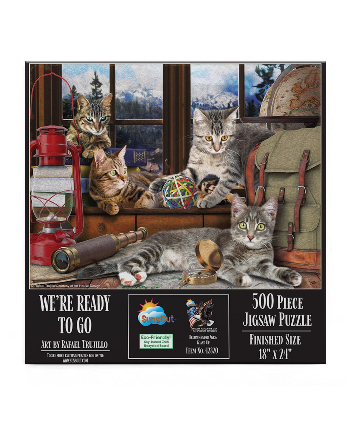 SunsOut We re Ready to Go 500 piece Jigsaw Puzzle for Adults