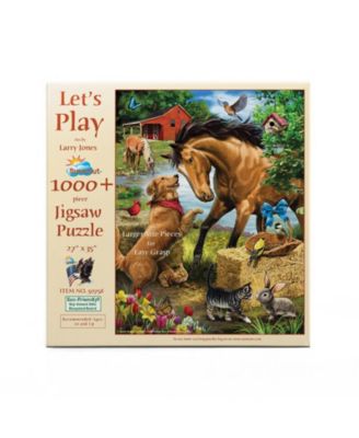Let's Play 1000 piece Jigsaw Puzzle for Adults Large Pieces