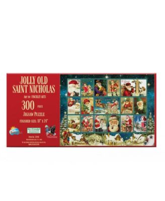 Jolly Old Saint Nicholas 300 piece Jigsaw Puzzle for Adults Christmas