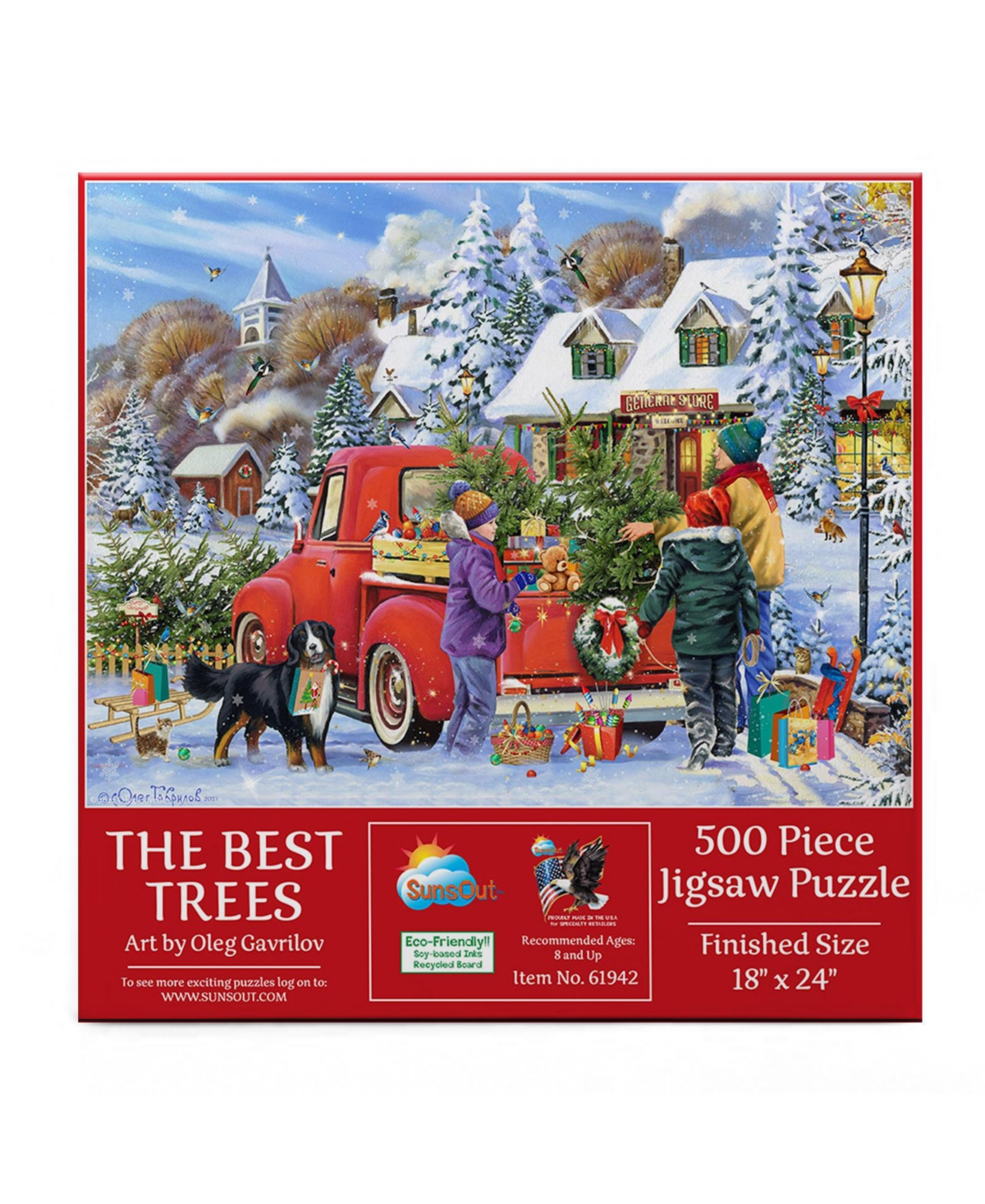 SunsOut The Best Trees 500 piece Jigsaw Puzzle for Adults
