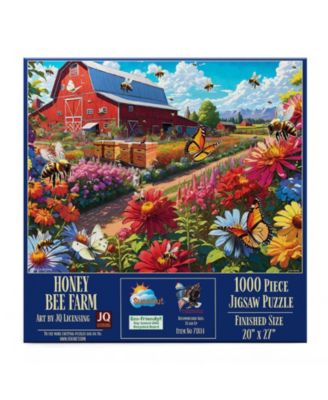 Honey Bee Farm 1000 piece Jigsaw Puzzle for Adults