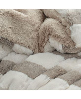 Chunkiest Chunky Bunny Freezin Waters - Coma Inducer Oversized Comforter Set - Lush Gray