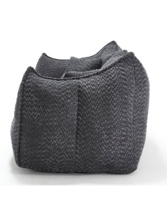 Plush Beanbag Sofa with Foam Core for Two