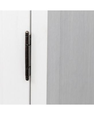  Modular Wine Bar Hutch Cabinet (White