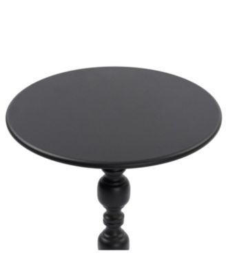 Vintage Metal Round Side Table