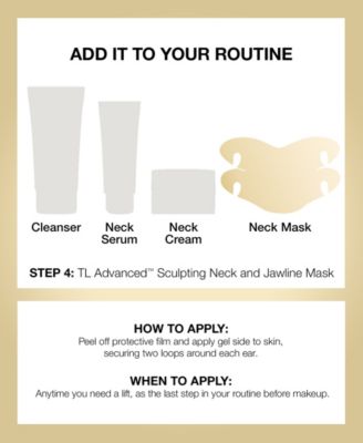 TL Advanced Sculpting Jawline and Neck Mask