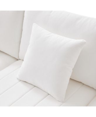 + 6-Piece + Fabric Upholstery + Modular Design with Ottoman & Pillows + Sectional Sofa