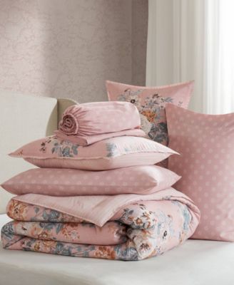 Heather Vintage Floral 7-Pc. Comforter Set, King