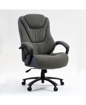 High Back Adjustable Fabric Office Chair - 9373H-Fabric