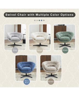 Streamdale 360 Swivel Club Chair with Removable Cushion