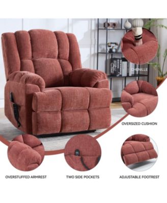  Dual Motor Power Lift Recliner with Heat & Massage