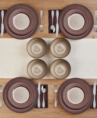 Skylar 12 Pc. Dinnerware Set, Service for 4