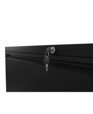2-Drawer Lateral File Cabinet with Lock - Heavy Duty, Easy Assembly