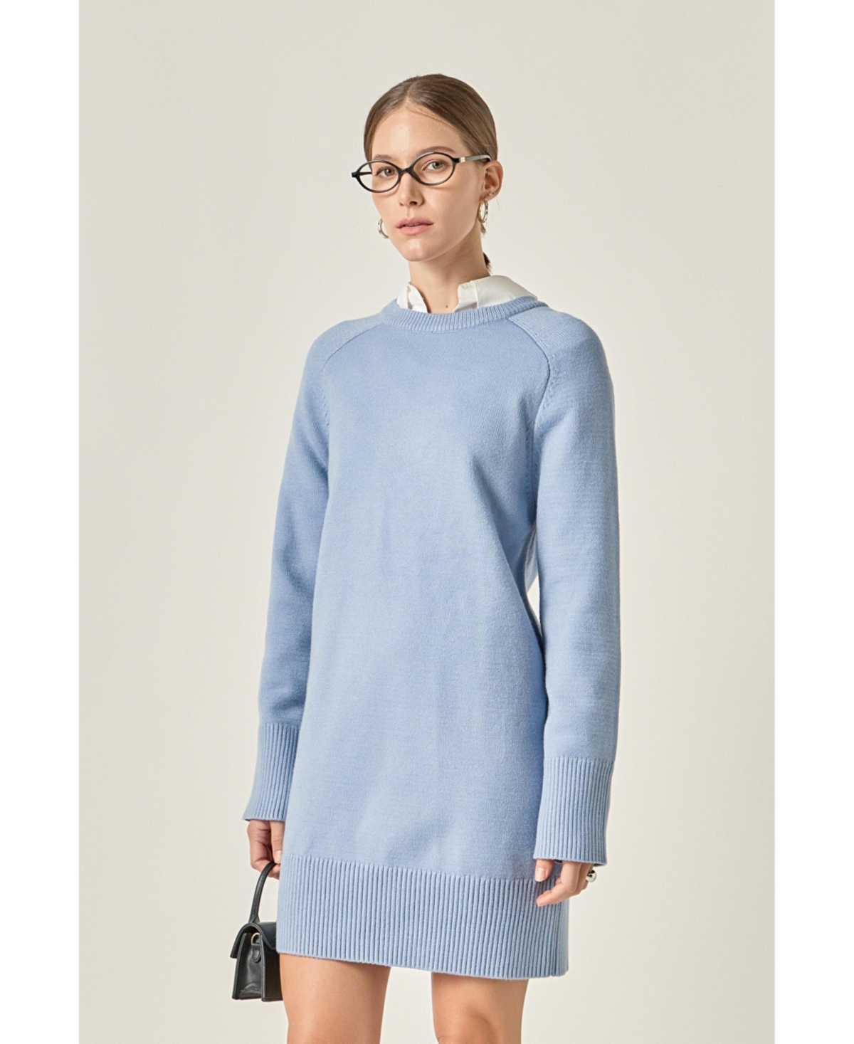 English Factory Women's Knit Mini Dress