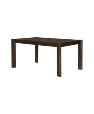 Expandable Walnut Farmhouse Dining Table (59-73")