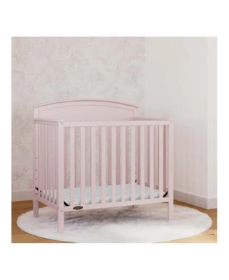 Benton 4-In-1 Convertible Mini Crib - Blush