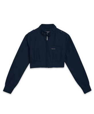 Women's Mini Cropped Racer Jacket