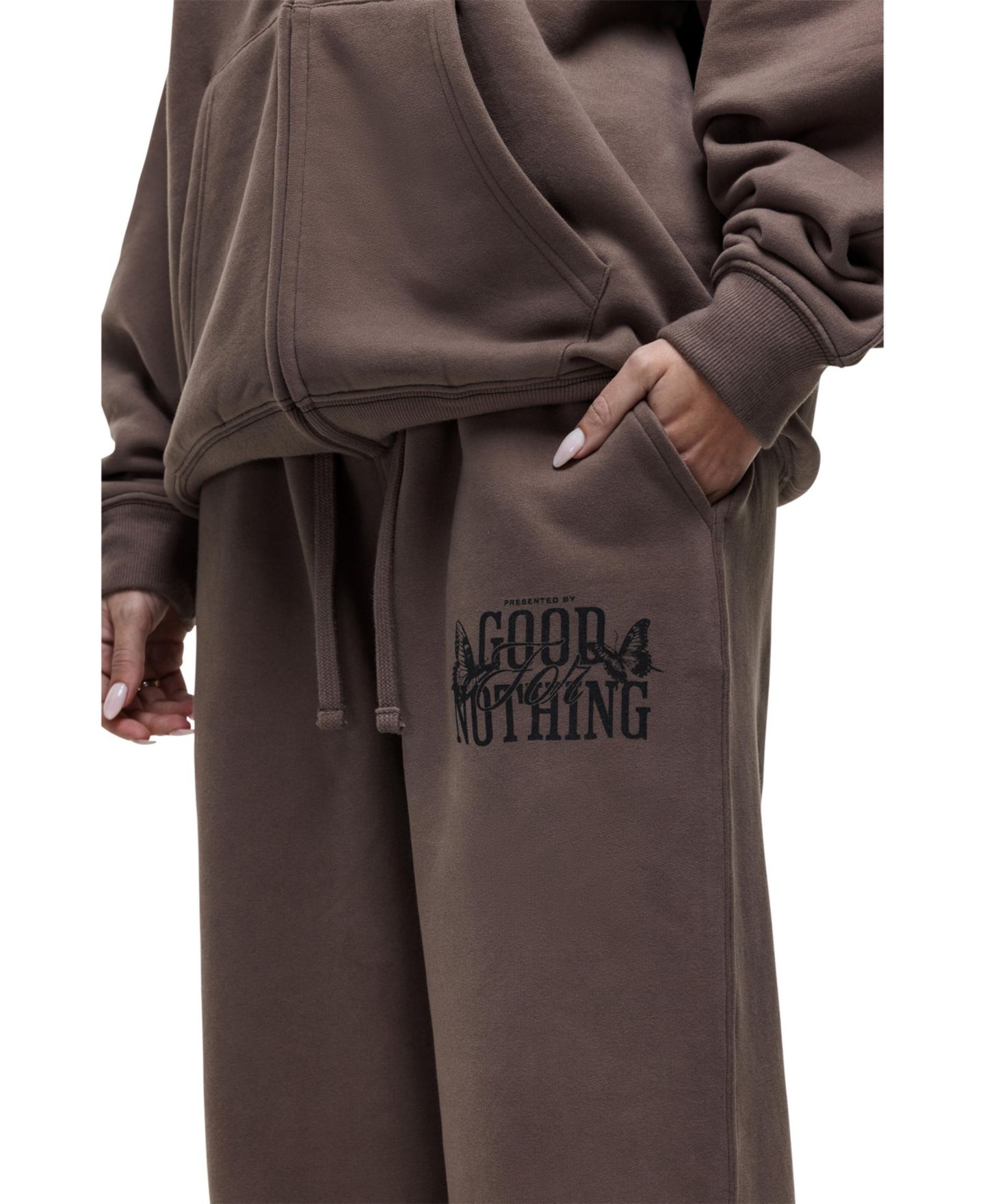 Женские брюки Good For Nothing Dakota Taupe Relaxed, цвет: Коричневый — фото 2