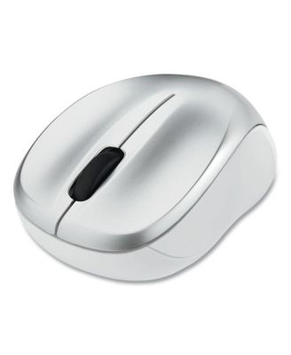 99777 2.4 GHz Frequency/32.8 ft Wireless Range Left/Right Hand Use Silent Wireless Blue LED Mouse - Silver