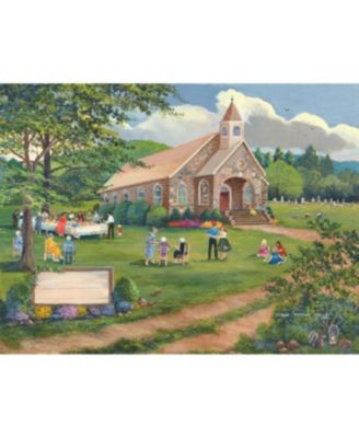 Sunday Dinner on the Grounds 300 piece Jigsaw Puzzle for Adults