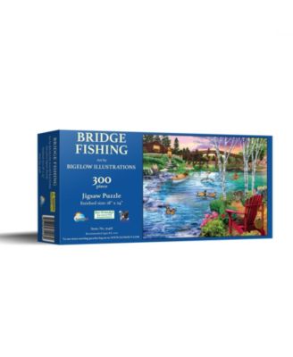 Bridge Fishing 300 piece Jigsaw Puzzle for Adults