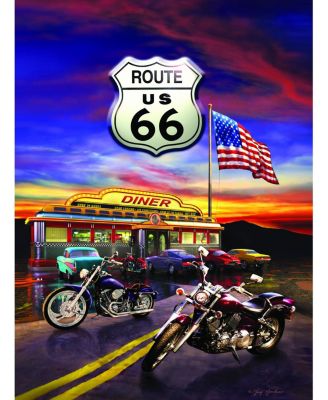 Route 66 Diner 1000 piece Jigsaw Puzzle for Adults