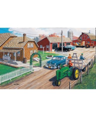 Neighbors Helping Neighbors 1000 piece Jigsaw Puzzle for Adults