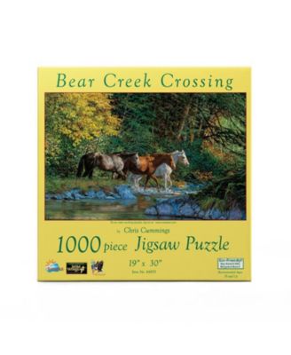 Bear Creek Crossing 1000 piece Jigsaw Puzzle for Adults