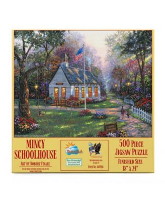 Mincy Schoolhouse 500 piece Jigsaw Puzzle for Adults