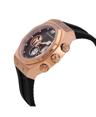 Men's TM-520004 Reef Quartz Chronograph Rose Gold Dial Watch