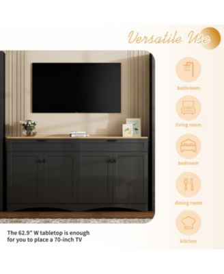 Farmhouse Entertainment Center for 70