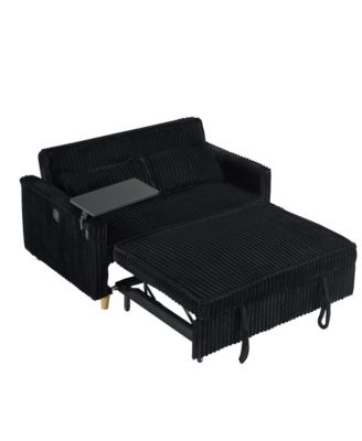 + Sofa + Corduroy + Tabletop & USB Ports + Item Type