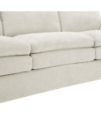 Cozy Beige Upholstered Sofa Set