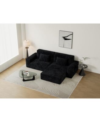 + Sofa + Fabric + Striped Compression + Modern Style