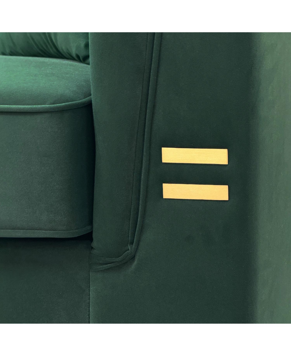 Streamdale Furniture Cream Velvet Tufted Sofa Set - Modern Comfort & Style