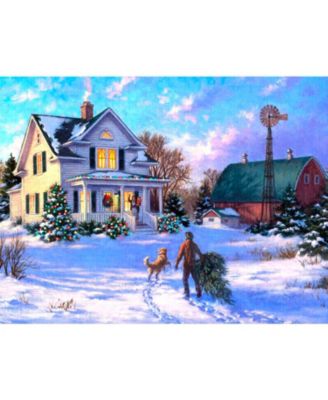 Christmas Morning Welcome 500 piece Jigsaw Puzzle for Adults Christmas