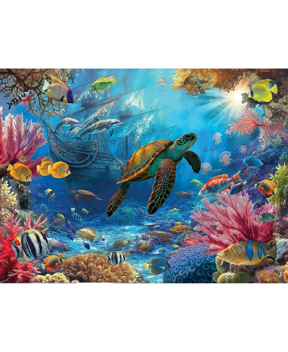 SunsOut Pirate Ship 1000 piece Jigsaw Puzzle for Adults