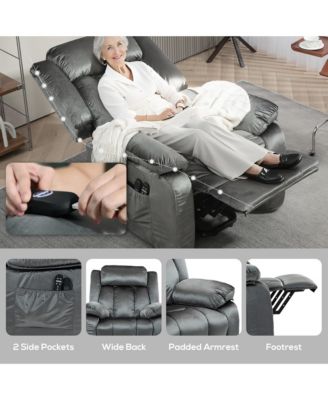 Power Lift Recliner Chair with Massage, Electric Lift Chair
