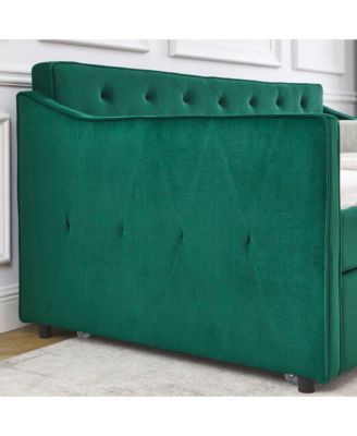 Tufted Twin Daybed with Trundle