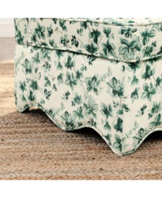 Flannel Dining Chair - Soft Seat & Back Lumbar Pillow Living Room - GREEN