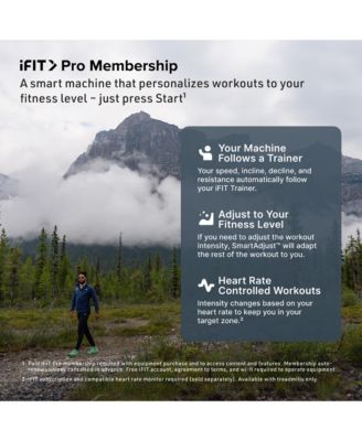 T Series 16 is a premium smart treadmill with a 16" tilting HD touchscreen