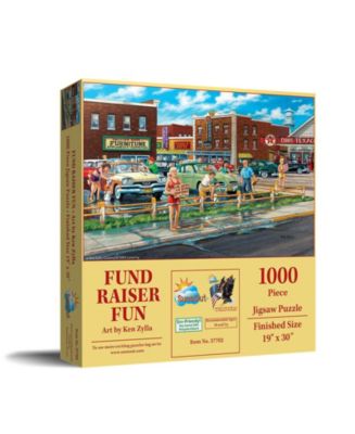 SunsOut Fundraiser Fun 1000 piece Jigsaw Puzzle for Adults - Macy's