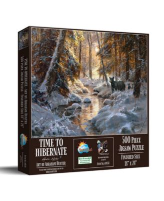 Time to Hibernate 500 piece Jigsaw Puzzle for Adults