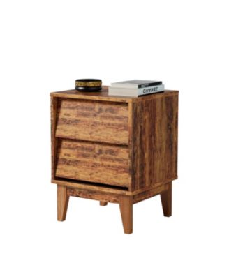  Set of 2 Vintage Mid-Century Nightstands