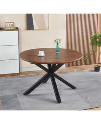 Stable MDF Top Table with Metal Legs