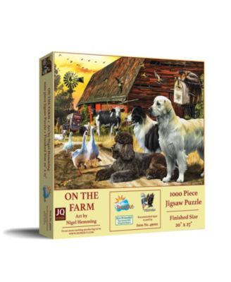 Life on the Farm 1000 piece Jigsaw Puzzle for Adults