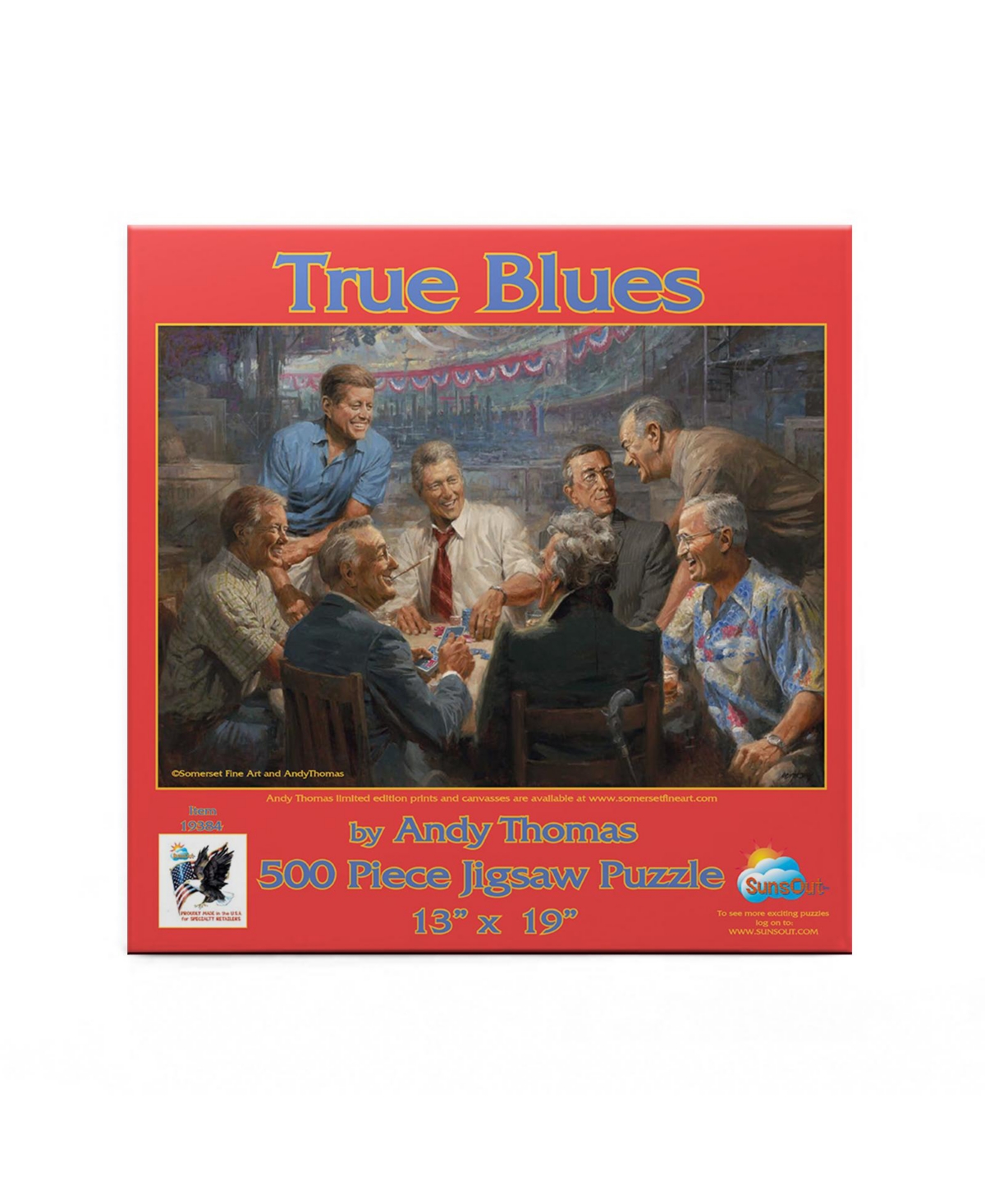 SunsOut True Blues 500 piece Jigsaw Puzzle for Adults