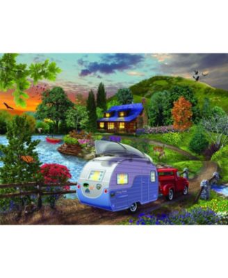Campers Coming Home 1000 piece Jigsaw Puzzle for Adults