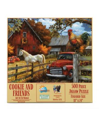 Cookie and Friends 500 piece Jigsaw Puzzle for Adults