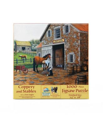 Coppery and Stables 1000 piece Jigsaw Puzzle for Adults